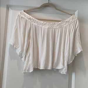White off the shoulder top!